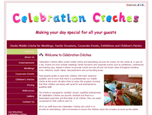 Tablet Screenshot of celebrationcreches.com